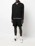 BOSS high-neck hooded sweatshirt