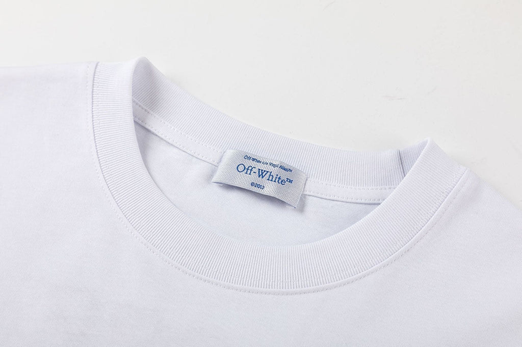 Off-White Arrow Print T-Shirt — White / Black