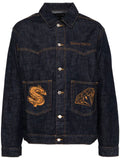 Billionaire Boys Club embroidered denim jacket
