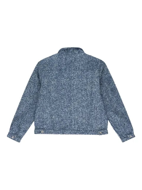 Who Decides War woven trucker jacket