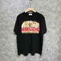 Rhude T-shirts Printed Trendy Pure Cotton