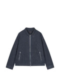 CROQUIS zip-up denim jacket