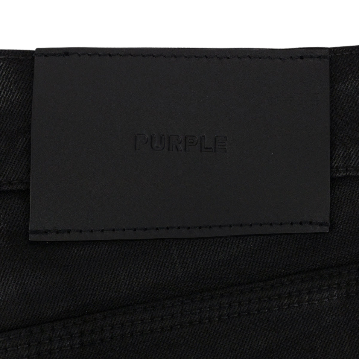 Black Coated Cargo Flare Jeans