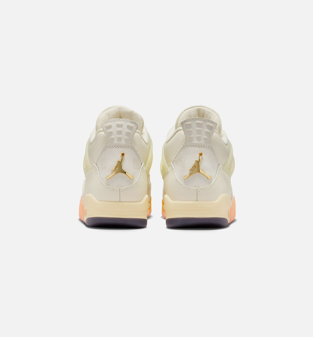 Air Jordan 4 Retro Birds of Paradise Women's Lifestyle Shoe – Coconut Milk/Metallic Gold/Muslin/Bright Mango/Sundial/Black