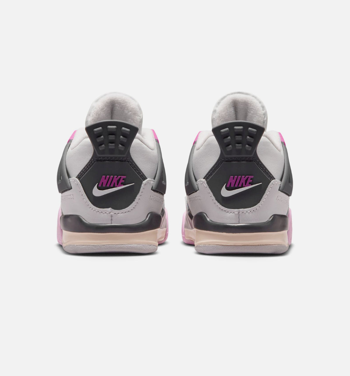 Air Jordan 4 Retro Comic Baby & Toddler Shoes - Off White/Pink/Grey