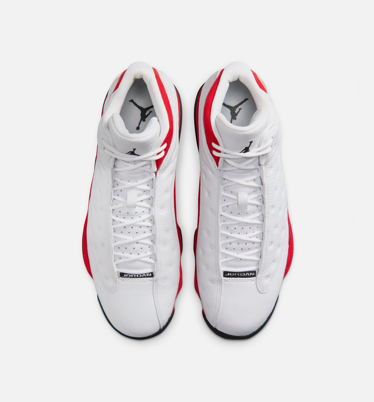Air Jordan 13 Retro White and University Red Men's Lifestyle Shoe – White/Black/True Red