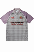 BUTTER PLAID JERSEY Berry / Stone